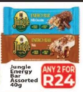 Jungle Energy Bar Assorted 40g