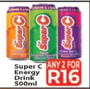 Super C Energy Drink 500ml