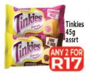 Tinkies 45g assrt