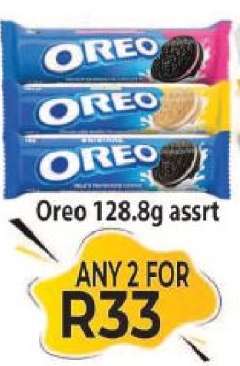 Oreo 128.8g assrt