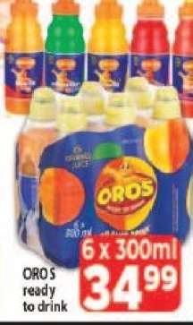 Oros Ready to Drink