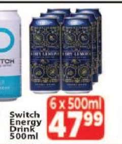 Switch Energy Drink 500ml