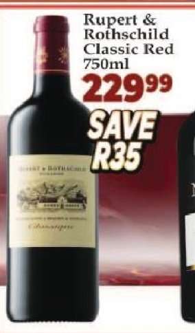 Rupert & Rothschild Classic Red 750ml