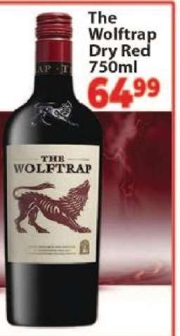THE WOLFTRAP DRY RED 750ml