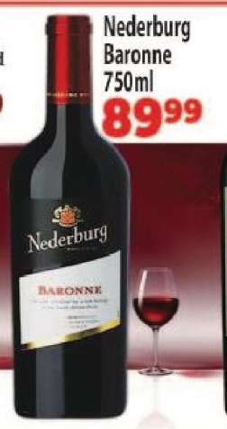 Nederburg Baronne 750ml