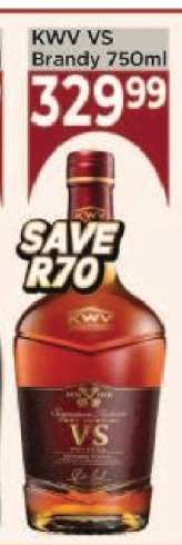 KWV VS Brandy 750ml