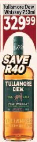 Tullamore Dew Whiskey 750ml