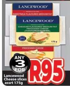 Lancewood Cheese slices assrt 175g