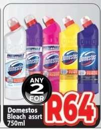 Domestos Bleach asst