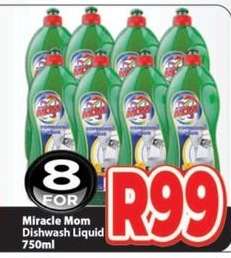 Miracle Mom Dishwash Liquid 750ml