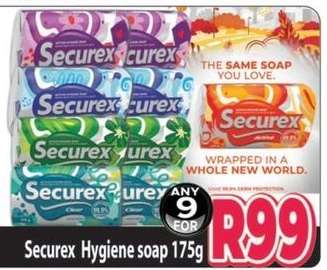 SECUREX HYGIENE SOAP 175g