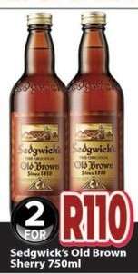 Sedgwick's Old Brown Sherry 750ml