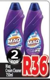 Maq Cream Cleaner 750ml