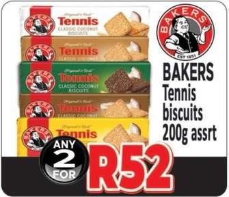 Bakers Tennis Biscuits