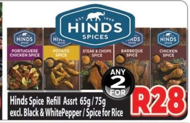 HINDS Spice Refill Assrt 65g/75g