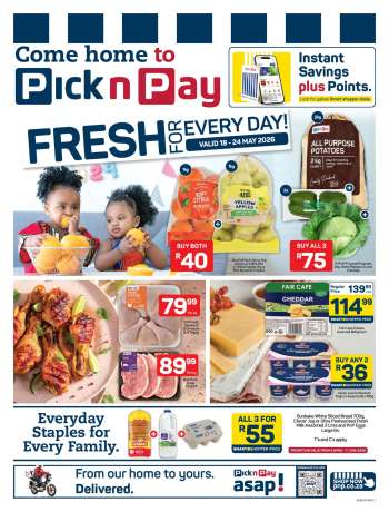 Pick n Pay catalogue  - 18/05/2026 - 24/05/2026.