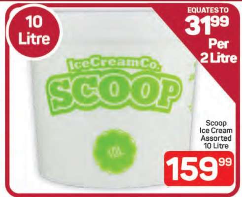 Scoop Ice Cream Assorted