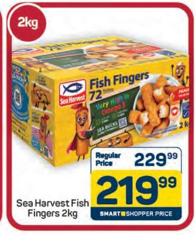 Sea Harvest Fish Fingers 2kg