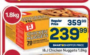 I&J Chicken Nuggets 1.8kg