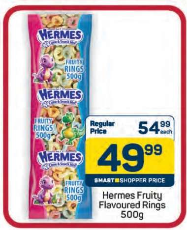 Hermes Fruity Flavoured Rings 500g