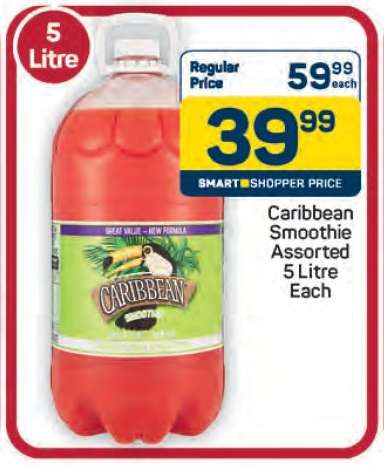 Caribbean Smoothie Assorted