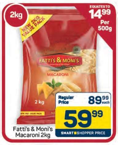 Fatti's & Moni's Macaroni 2kg