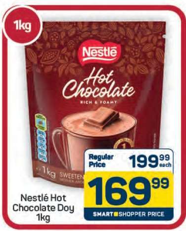 Nestlé Hot Chocolate Doy 1kg