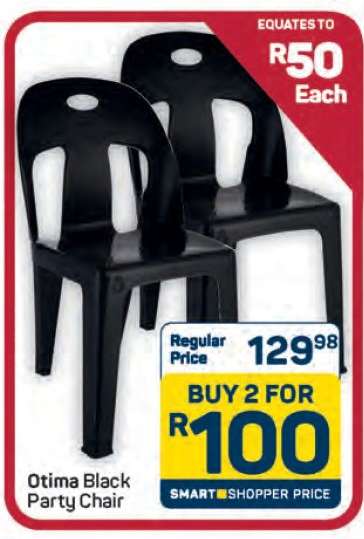 Otima Black Party Chair