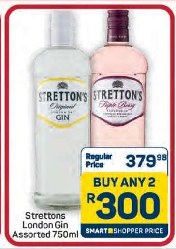 Strettons London Gin Assorted 750ml