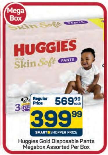 Huggies Gold Disposable Pants Megabox
