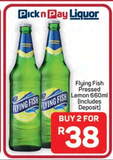 Flying Fish Pressed Lemon 660ml