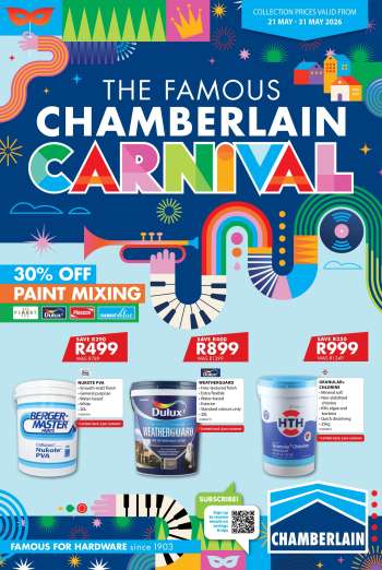 thumbnail - Chamberlain catalogue