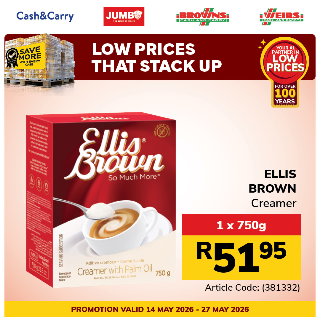 Jumbo Cash & Carry specials - 14/05/2026 - 27/05/2026. Page 7
