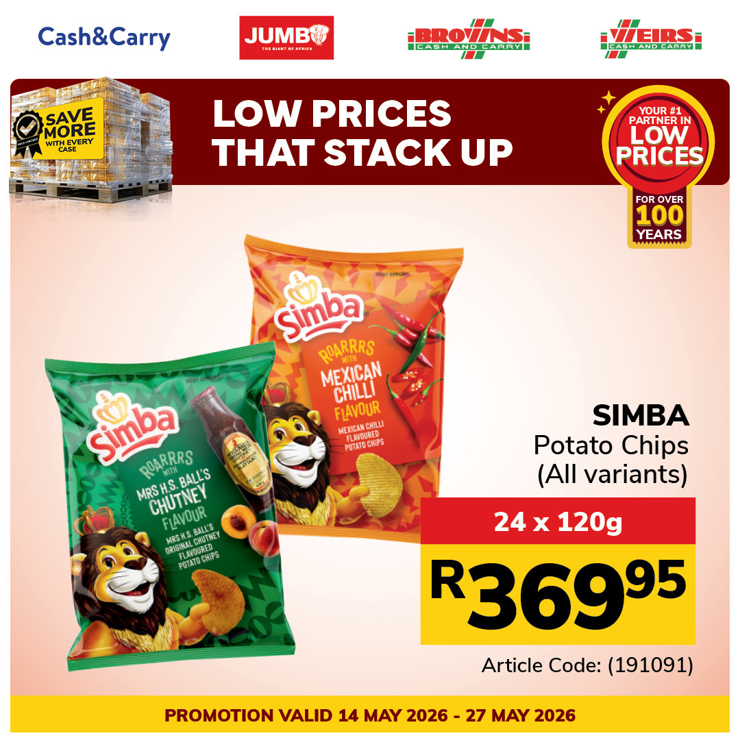 Jumbo Cash & Carry specials - 14/05/2026 - 27/05/2026. Page 12
