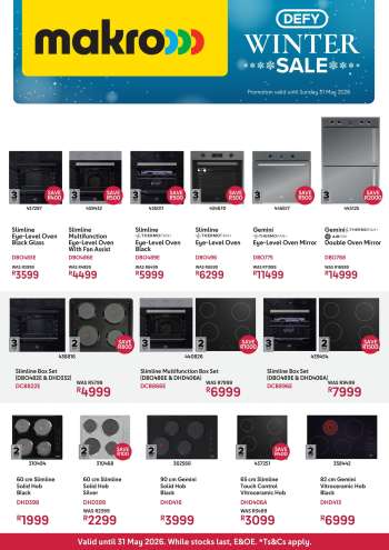 Makro catalogue  - 18/05/2026 - 31/05/2026.