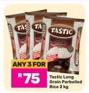 Tastic Long Grain Parboiled Rice 2 kg
