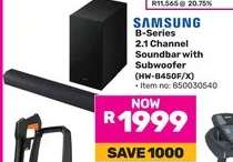 SAMSUNG B-Series 2.1 Channel Soundbar with Subwoofer