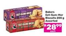Bakers Eet-Sum-Mor Biscuits 200 g Assorted