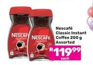 Nescafé Classic Instant Coffee 200 g Assorted