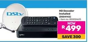 HD Decoder Installed (DSD4142)