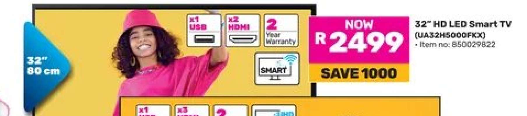 32" HD LED Smart TV