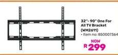 32" - 90" One For All TV Bracket (WM2611)