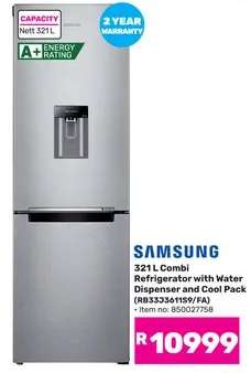 Samsung 321 L Combi Refrigerator