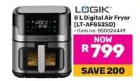 LOGIK 8 L Digital Air Fryer (LT-AF852SD)