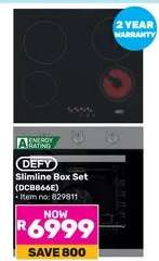Defy Slimline Box Set DCB866E