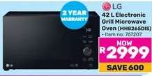 LG 42 L Electronic Grill Microwave Oven