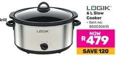 LOGIK 6 L Slow Cooker