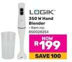 LOGIK 350 W Hand Blender