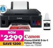 Canon Pixma G3410 3 In 1 Colour Printer