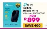 Tp-Link 4G LTE Mobile Wi-Fi